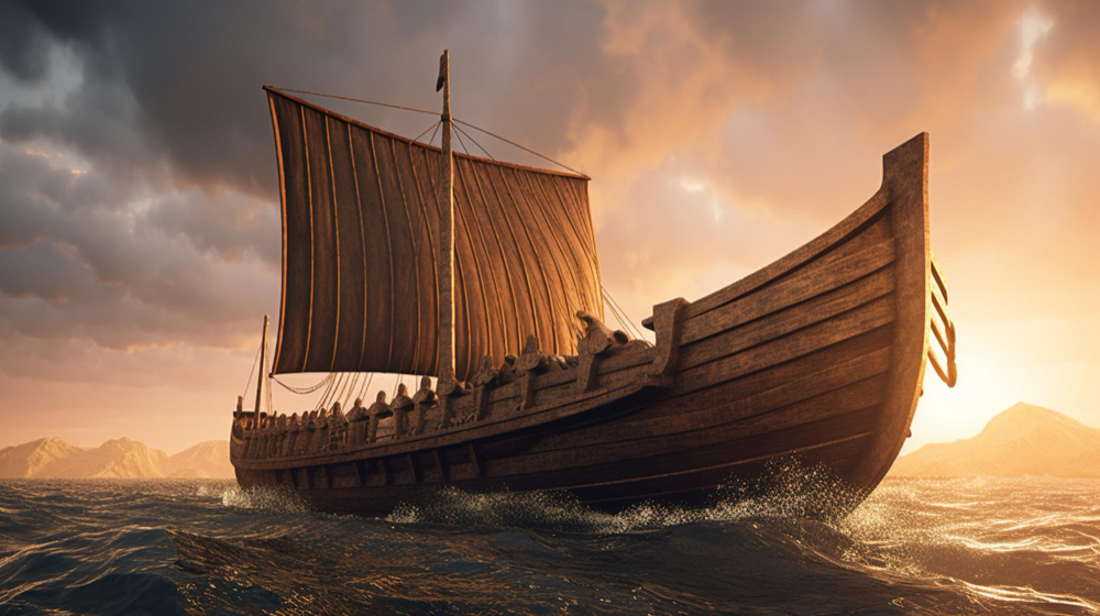 Los barcos vikingos eran rápidos y flexibles