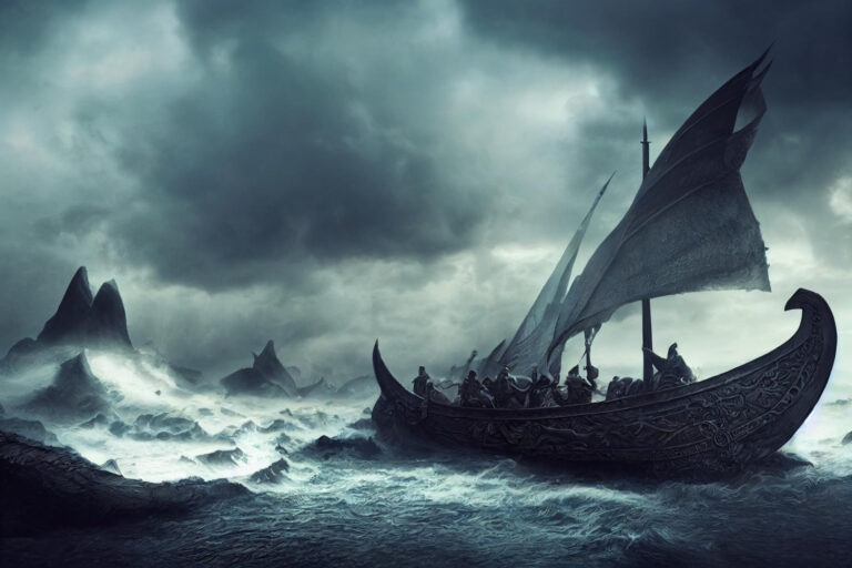 El drakkar era uno de los tipos de barcos vikingos